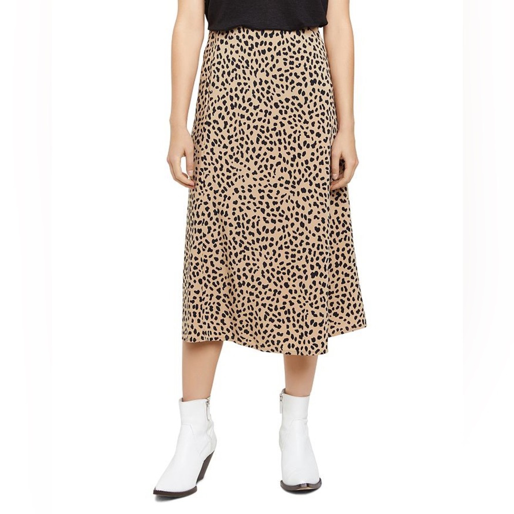 Sanctuary brand slip skirt animal print. XS